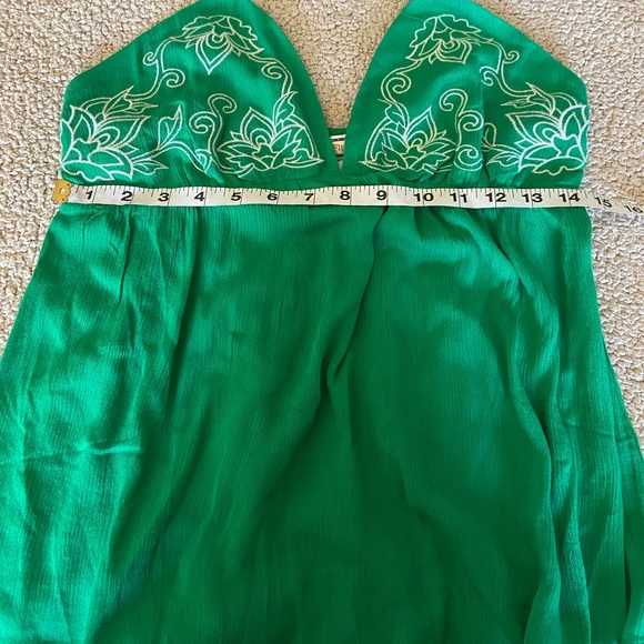 🌸 Flying Tomato 🌸 bright green halter top - Picture 7 of 7